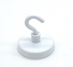 Plafondmagneet met haak wit 32 mm 8 kg