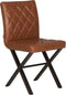 d-Bodhi Eetkamerstoel Alabama, bull recycled leather cognac