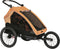 XLC DuoS Fietskar - Kinderfietskar - 3-in-1 voor 2 kinderen - Oranje