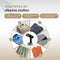 Vapore Kledingstomer - Handstomer 1640W - 360ML Watertank - Inklapbare Hanger - Zwart
