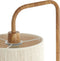 Light & Living Vloerlamp Donio - Naturel/Crème - 33.5x28x155cm - Modern - Staande lampen voor Woonkamer - Slaapkamer