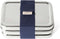 Elastische Band Voor Broodtrommels - Blauw - Maat S