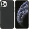 iMoshion Hoesje Geschikt voor iPhone 12 Pro / 12 Hoesje Siliconen - iMoshion Color Backcover - Zwart