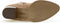 Gabor 72.891.40 - Enkellaars - G wijdte - Beige - Maat 40