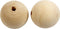 Houten kraal, d: 50 mm, gatgrootte 8 mm, 20 stuks, china berry