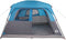 vidaXL - Gezinstent - 6-persoons - waterdicht - blauw