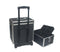 Kapperskoffer trolley - visagie make up koffer trolley - schminkkoffer - beauty case - zwart