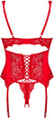 Obsessive - Amor Cherris Korset en String - Rood