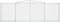 vidaXL - Schanskorven - 2 - st - gewelfd - 400x50x120/140 - cm - ijzer