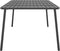 vidaXL - Tuintafel - 200x100x71 - cm - staal - antracietkleurig