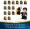 LEGO Harry Potter - Kasteel Zweinstein™: Uilenvleugel - 3 minifiguren - 364 onderdelen (76430)
