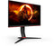AOC Q24G2A/BK - Gaming Monitor - 165Hz 1ms MPRT QHD 2560x1440 - Rood Zwart