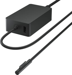Microsoft Surface 127W Power Supply - Oplader met USB-poort - Zwart