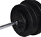 vidaXL - Trainingsbank - met - halterset - 60,5 - kg
