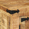 vidaXL - Dressoir - 55x35x70 - cm - Massief - Houten - Ruw - Mango
