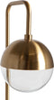 BePureHome Globular Staande Lamp - Metaal - Antique Brass - 143x31x30