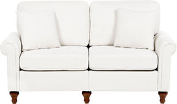 GINNERUP - Tweezitsbank - Wit - Polyester