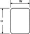 HellermannTyton 598-92527 - Kabeletiket Helasign - 38 x 11 mm - Geel (2 stuks)