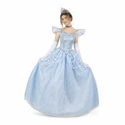 Kostuums voor Volwassenen My Other Me Blauw Prinses 3 Onderdelen - M