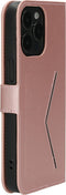 Mobiparts Classic Wallet Case - Flip Cover - Ruimte voor pasjes - Roze (iPhone 15 Pro Max)