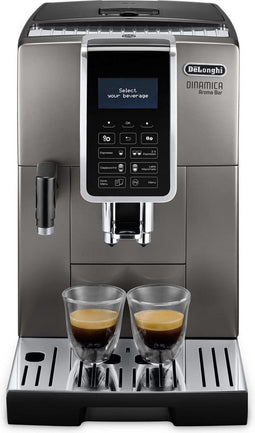De'Longhi Dinamica ECAM359.57.TB - Volautomatische espressomachine - Instant bonen malen en melkopschuimsysteem - Grijs
