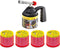 Skandia C200 - Soldeerbrander - 200 ml - 4X Super Gas
