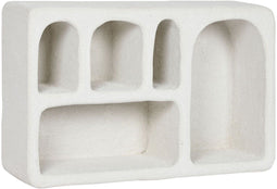 Planken Home ESPRIT Wit Spar Hout MDF 80 x 18 x 48 cm Voor aan de muur