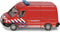 Siku Mercedes Benz Sprinter Brandweer 8,2 Cm Staal Rood (0808003)