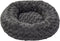 Jack and Vanilla JV Softy Hondenmand rond - 45cm - Rozet Grijs