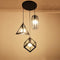 Homestyle Pro Mk016-B IndustriËLe Hanglampen Zwart/Metaal