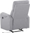 Relaxfauteuil SOMERO Stof Grijs
