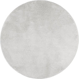 vidaXL - Vloerkleed - OVIEDO - laagpolig - Ø - 160 - cm - grijs
