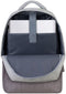 Rivacase 7562 - Rugzak 39,6 cm (15.6) - USB-poort Waterbestendig - Grijs Mokka