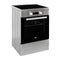 BEKO FSM89301GXS - Multifunctioneel fornuis - 8 kookfuncties 4 inductiezones - Roestvrijstaal