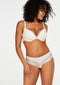 Hunkemöller Maya - Push-up BH - Beugel met kant - Wit - Maat D75