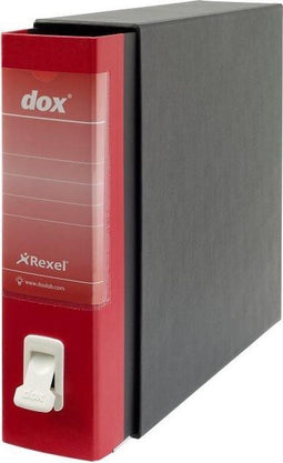 Rexel Dox Ordner met Opbergcassette A4 Rood