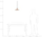TORRE - Hanglamp - Koper - Glas