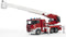 Bruder Scania R-Serie Brandweerwagen met Waterpomp - Speelgoedauto