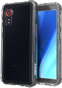 Accezz Xtreme Impact Backcover - Samsung Galaxy Xcover 5 - Schokabsorberend - Transparant