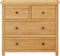 vidaXL - Ladekast - 80x33,5x75 - cm - massief - eikenhout