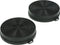 Bosch 353121 - Afzuigkap filter - Vervangings koolstof filter - Zwart (2 stuks)
