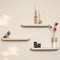 Wandplank Gusta Sand | 60 cm | Set van 3