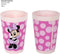 Disney Minnie Mouse Toilettas Meisjes Haarborstel Beker Handdoek