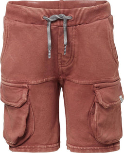 Noppies Broek Lisgarstreet - Short - Elastische tailleband - Henna - Maat 110