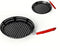 BBQ Collection skilletpan - Ø 32cm - carbonstaal - losse houten steel - natuurlijke anti-aanbaklaag