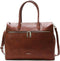 Gigi Fratelli Dames Leren Laptoptas 15 inch Romance Business ROM8006 Brandy