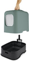 Rotho MyPet Biala - Kattenbak - Modern design - Groen & Antraciet