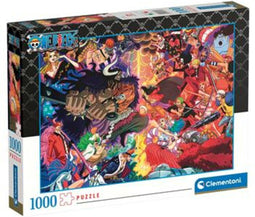 Clementoni - Puzzel - 1000 Stukjes - Impossible One Piece - Anime Puzzel voor volwassenen en kinderen - 8 - 99 jaar