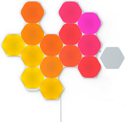 Nanoleaf Shapes - Hexagon Starter Kit - 15 panelen - Multi-color (15x)