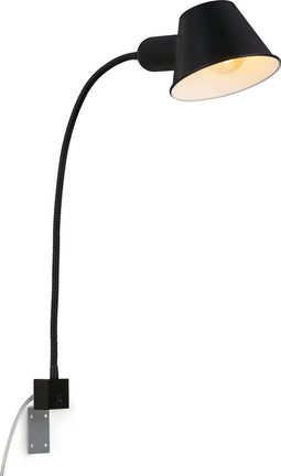 Briloner - Wandlamp - Flexibel 1xE27 10W - Zwart